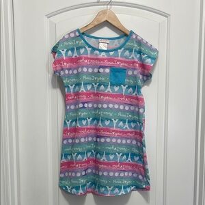 *5/$20* Nightgown with Eiffel Tower & Heart Pattern